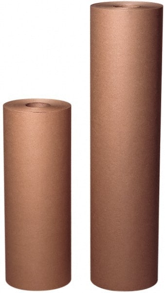 Ability One - Packing Paper - 80 LB 36"W X 9"D KRAFT WRAPPING PAPER ROLL - Exact Tooling