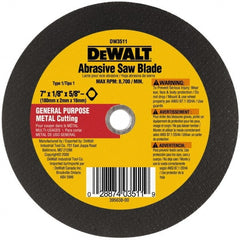 DeWALT - Cutoff Wheel - - Exact Tooling
