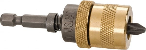 DeWALT - #1 Adjustable Screw Depth Setter - 1/4" Hex Drive, 2-3/4" OAL - Exact Tooling