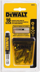 DeWALT - 10 Piece, Screwdriver Power Bit Set - #2 Phillips - Exact Tooling