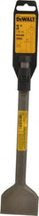 DeWALT - 3" Head Width, 12" OAL, 3/4" Shank Diam, Scaling Chisel - Hex Drive, Hex Shank, Steel - Exact Tooling