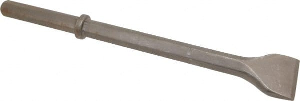 DeWALT - 3" Head Width, 20" OAL, 3/4" Shank Diam, Scaling Chisel - Hex Drive, Hex Shank, Steel - Exact Tooling