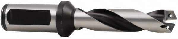 Allied Machine and Engineering - 30mm to 35mm Diam 187.3mm Max Depth Helical Flute Spade Drill - Exact Tooling