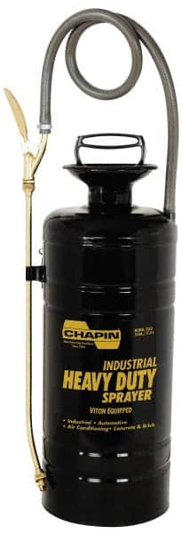 Chapin - 3 Gal Garden Hand Sprayer - Reinforced Hose, Polyethylene Tank, For Industrial Applications - Exact Tooling