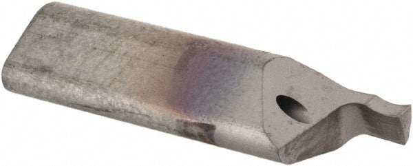 HORN - 0.046" Groove Width, 0.315" Min Hole Diam, 0.394" Max Hole Depth, Face Grooving Tool - Exact Tooling
