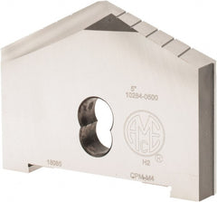 Allied Machine and Engineering - 5" Diam x 11/16" Thick, Seat Code H, 130° Included Angle Spade Drill Insert - Uncoated Powdered Metal, Powdered Metal, Series H - Exact Tooling