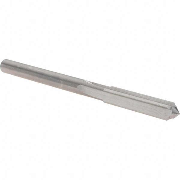 OSG - Letter E Solid Carbide Chucking Reamer - Straight Flute, 7/32" Straight Shank, 1" Flute Length, 3" OAL - Exact Tooling