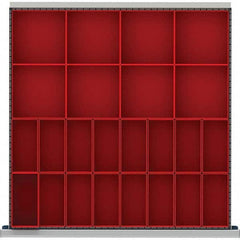 LISTA - 24-Compartment Drawer Divider Layout for 3.15" High Drawers - Exact Tooling