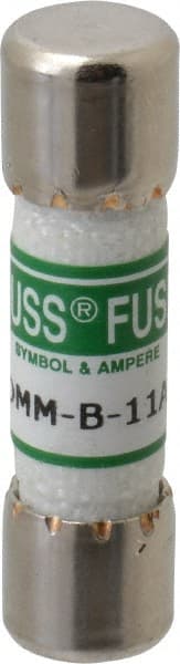 Cooper Bussmann - 1,000 VAC/VDC, 11 Amp, Fast-Acting General Purpose Fuse - 38.1mm OAL, 10mm Diam - Exact Tooling