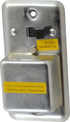 Cooper Bussmann - 125 VAC, Indicating Fuse Cover - For Use with 2-1/4 Inch Handy Boxes, FUSTAT Plug Fuses and FUSTRON Plug Fuses - Exact Tooling