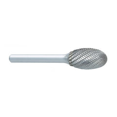 ‎SL-1 -6mm × 16mm LOC × 6mm Shank × 50mm OAL 14 Degree Included Angle Carbide Medium Tough Cut Burr - Exact Tooling