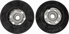 Made in USA - 4" Diam Disc Backing Smooth Backing Pad - Soft Density, 12,000 RPM - Exact Tooling