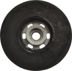 Made in USA - 5" Diam Disc Backing Smooth Backing Pad - Medium Density, 10,000 RPM - Exact Tooling