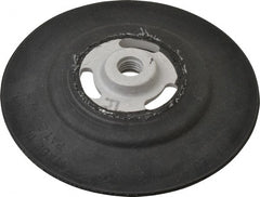Made in USA - 7" Diam Disc Backing Smooth Backing Pad - Soft Density, 7,000 RPM - Exact Tooling