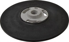 Made in USA - 7" Diam Disc Backing Smooth Backing Pad - Medium Density, 8,500 RPM - Exact Tooling