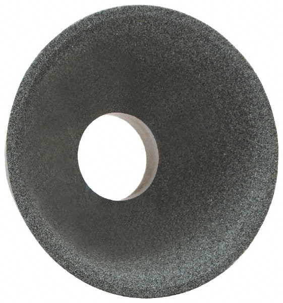 Grier Abrasives - 4 Inch Diameter x 1-1/4 Inch Hole x 1-1/2 Inch Thick, 80 Grit Tool and Cutter Grinding Wheel - Exact Tooling