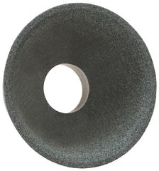 Grier Abrasives - 4 Inch Diameter x 1-1/4 Inch Hole x 1-1/2 Inch Thick, 80 Grit Tool and Cutter Grinding Wheel - Exact Tooling