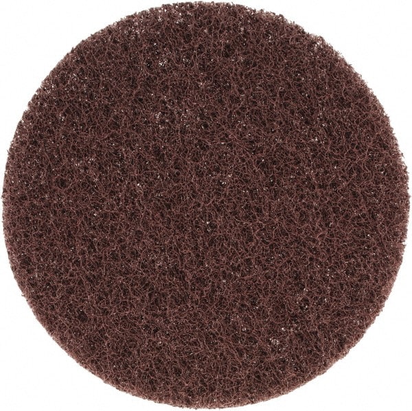 Standard Abrasives - 5" Diam, Aluminum Oxide Hook & Loop Disc - Medium Grade, Nonwoven, - Exact Tooling