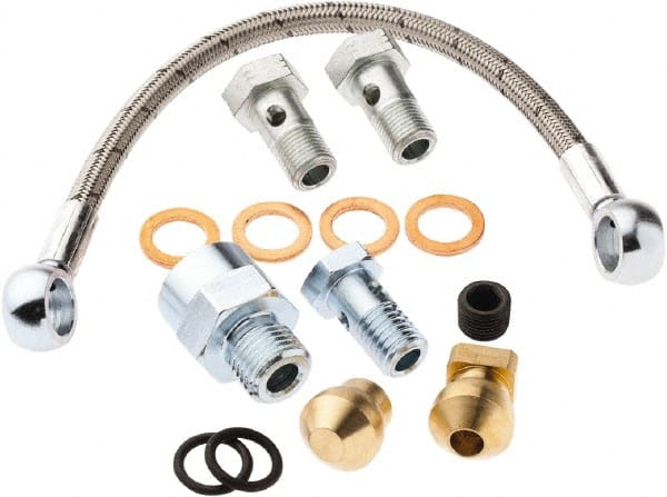 Seco - 51 Piece, 250mm Hose Length, Coolant Hose Kit - For Jetstream Tooling - Exact Tooling