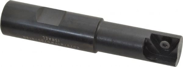 Kennametal - 0.79" Cut Diam, 1.68" Max Depth of Cut, 3/4" Shank Diam, Internal/External Indexable Thread Mill - Insert Style STN 16, 0.63" Insert Size, 1 Insert, Toolholder Style K079, 3-3/4" OAL - Exact Tooling