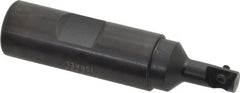 Kennametal - 0.39" Cut Diam, 0.61" Max Depth of Cut, 3/4" Shank Diam, Internal/External Indexable Thread Mill - Insert Style STN 11, 0.43" Insert Size, 1 Insert, Toolholder Style K039, 3.12" OAL - Exact Tooling
