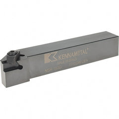 Kennametal - Right Hand Cut, 1" Shank Width x 1" Shank Height Indexable Threading Toolholder - 6" OAL, N.3R Insert Compatibility, NSR163D Toolholder, Series Top Notch - Exact Tooling