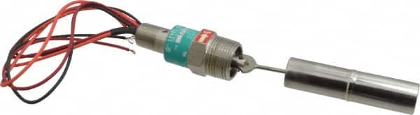 Gems Sensors - 1" Thread, 500 Max psi, 300°F Max, Liquid Level Side Mounted Float Switches - 0.85 Float SG, Stainless Steel Stem, Side Mounting Switch for Broad Range of Chemicals, N.O./N.C. Switch Logic - Exact Tooling