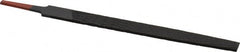 Simonds File - 8" Long, Flat American-Pattern File - Single Cut, 7/32" Overall Thickness, Tang - Exact Tooling
