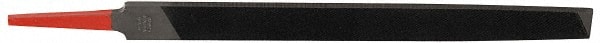 Simonds File - 10" Long, Second Cut, Mill American-Pattern File - Single Cut, Tang - Exact Tooling