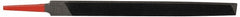 Simonds File - 6" Long, Second Cut, Mill American-Pattern File - Single Cut, Tang - Exact Tooling