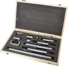 SPI - 2 to 40 Inch Range, Carbide Mechanical Inside Tubular Micrometer - 0.001 Inch Graduation, 0.0001 Inch Accuracy - Exact Tooling