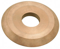 3M - 4" Diam, 1-1/4" Hole Size, 1/4" Overall Thickness, 320 Grit, Type 1 Tool & Cutter Grinding Wheel - Extra Fine Grade, Diamond, Resinoid Bond - Exact Tooling