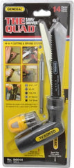 General - 13 Piece, Multi-Tool Set - 11-3/8" OAL, 7" Closed Length - Exact Tooling
