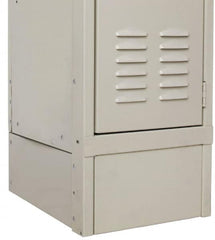 Hallowell - 6" High x 21" Deep, Locker Closed Side Base - Exact Tooling