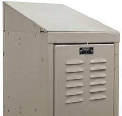 Hallowell - 6" High x 18" Deep, Locker Slope Top End - Exact Tooling