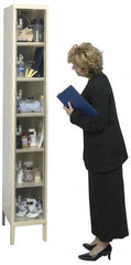 Hallowell - 6 Door, 6 Tier, Safety-View Plus Box Lockers - Exact Tooling