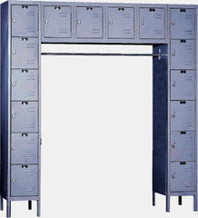 Hallowell - 16 Door, 16 Tier, Premium Box Lockers - Exact Tooling