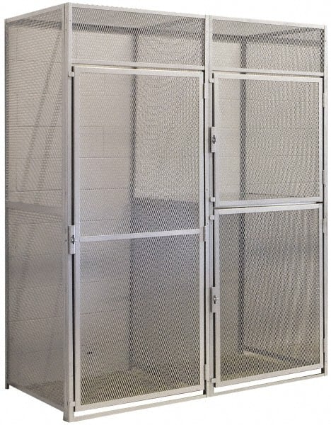 Hallowell - 1 Door, 1 Tier, Bulk Storage Lockers - Exact Tooling