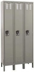 Hallowell - 3 Door, 1 Tier, Premium Wardrobe Lockers - Exact Tooling