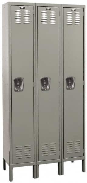 Hallowell - 3 Door, 1 Tier, Premium Wardrobe Lockers - Exact Tooling
