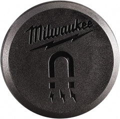 Milwaukee Tool - 1-3/4" Long x 1-3/4" Wide, Task & Machine Light Magnet - For Use with LED Stick Lights - Exact Tooling