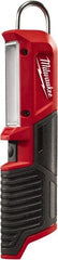 Milwaukee Tool - 12 Volt, Cordless, LED Portable Handheld Work Light - 1 Head, 220 Lumens, 9-1/4" Long - Exact Tooling