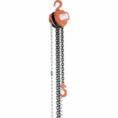 Vestil - 1,000 Lb Lifting Capacity, 20' Lift Height, Hand Hoist - Made from Chain - Exact Tooling