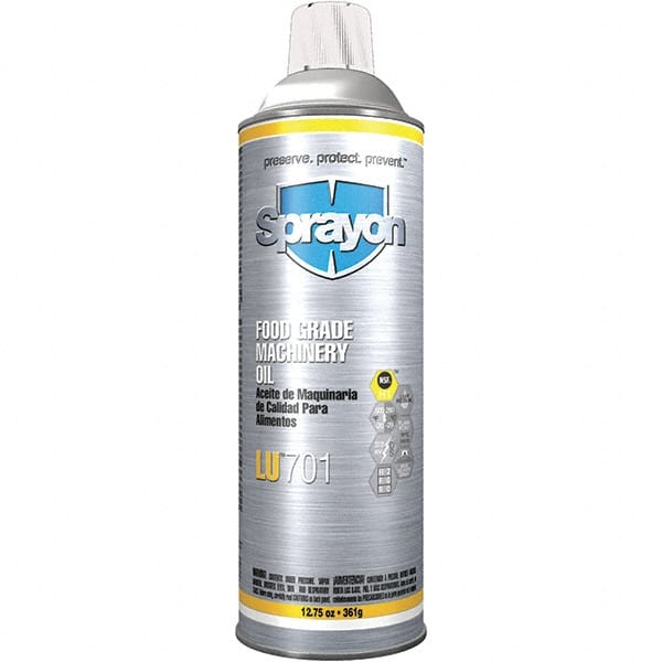 Sprayon - 13.25 oz Aerosol Mineral Multi-Purpose Oil - -40 to 232°F, ISO N/A, Food Grade - Exact Tooling