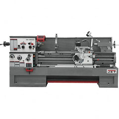 Jet - 16" Swing, 60" Between Centers, 230 Volt, Triple Phase Engine Lathe - 7MT Taper, 7-1/2 hp, 25 to 1,800 RPM, 3-1/8" Bore Diam, 40" Deep x 48" High x 116-1/2" Long - Exact Tooling