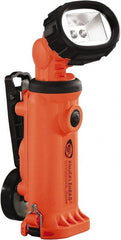 Streamlight - LED Bulb, 200 Lumens, Spotlight/Lantern Flashlight - Orange Plastic Body, 4 AA Batteries Included - Exact Tooling
