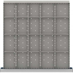 LISTA - 20-Compartment Drawer Divider Layout for 3.15" High Drawers - Exact Tooling