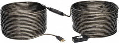 Tripp-Lite - 65' Long, USB A/A Computer Cable - Black, Male x Female - Exact Tooling