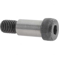 Value Collection - 3/4" Shoulder Diam x 1-1/4" Shoulder Length, 5/8-11 UNC, Hex Socket Shoulder Screw - 4140 Alloy Steel, Uncoated, 1/2" Head Height x 1" Head Diam - Exact Tooling