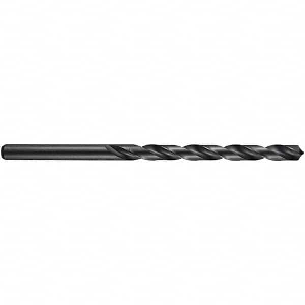 DORMER - 7.7mm 118° Spiral Flute High Speed Steel Taper Length Drill Bit - Exact Tooling
